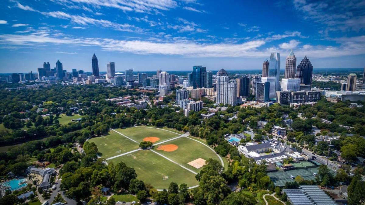 Stupendous Heart Of Piedmont Park Two Story Loft Apartment Atlanta Luaran gambar