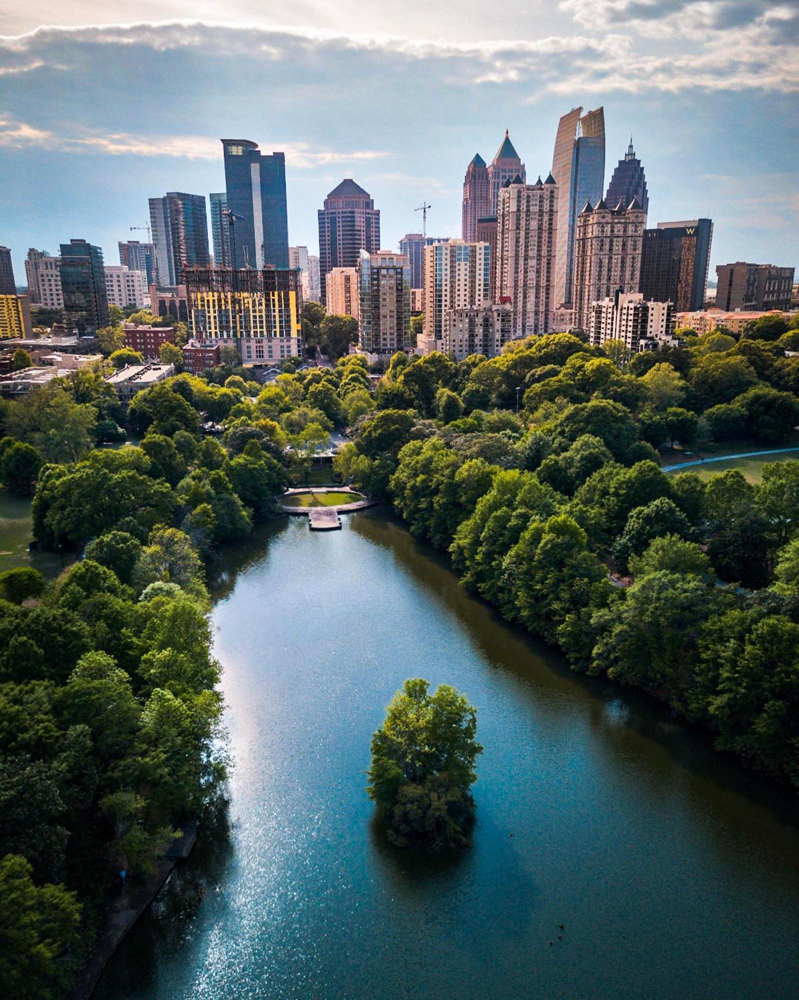 Stupendous Heart Of Piedmont Park Two Story Loft Apartment Atlanta Luaran gambar