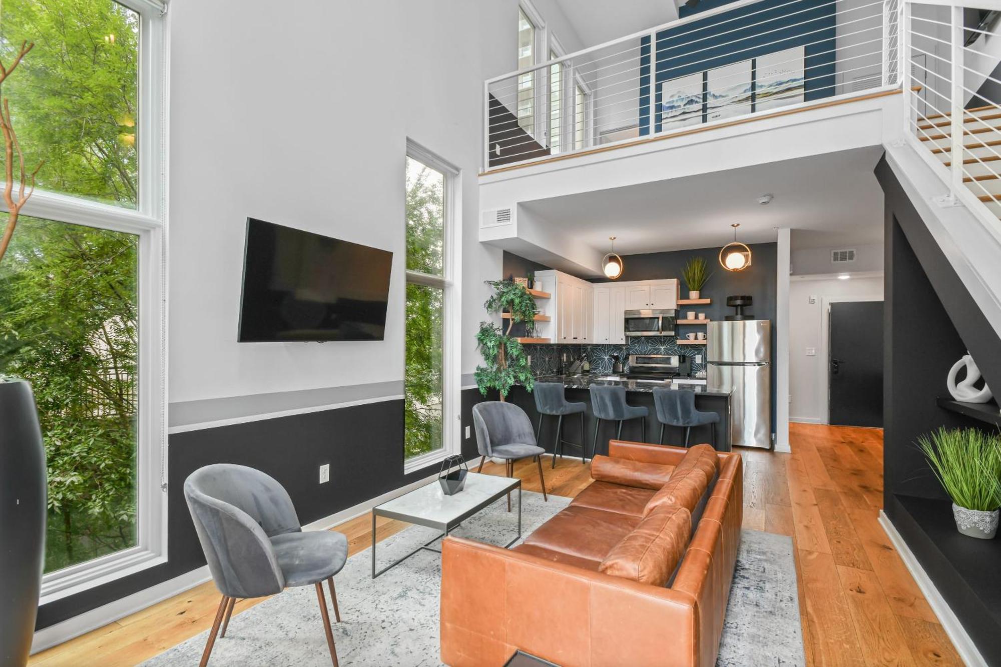 Stupendous Heart Of Piedmont Park Two Story Loft Apartment Atlanta Luaran gambar