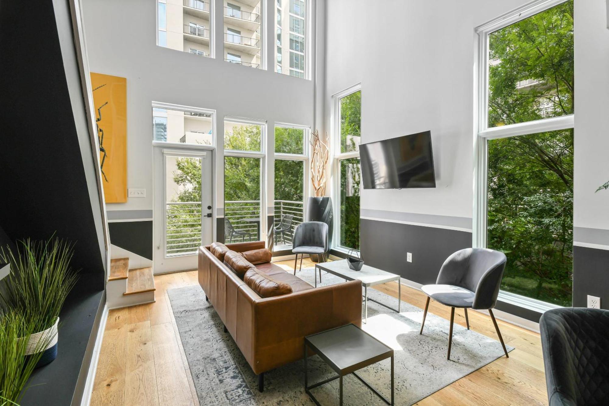 Stupendous Heart Of Piedmont Park Two Story Loft Apartment Atlanta Luaran gambar