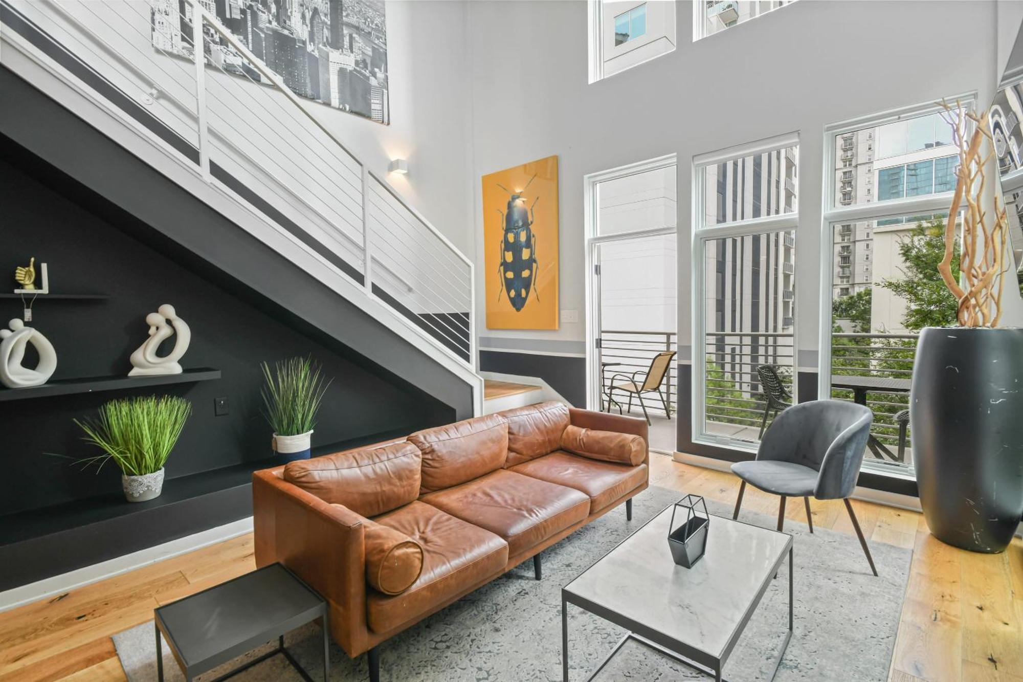 Stupendous Heart Of Piedmont Park Two Story Loft Apartment Atlanta Luaran gambar